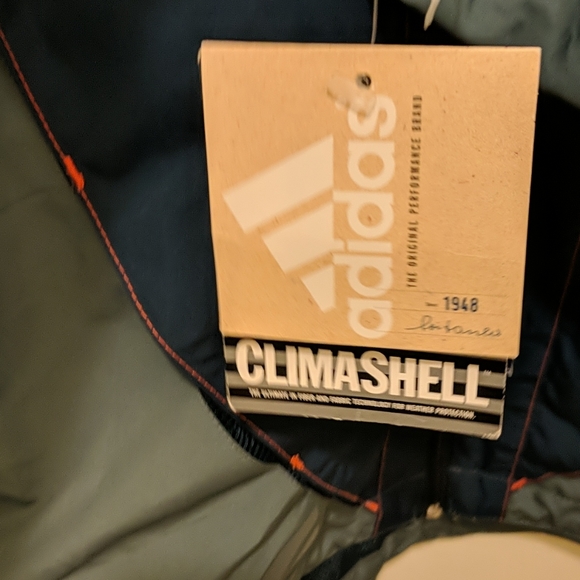 NWT ADIDAS CLIMATE HOODED JACKET - Picture 4 of 8